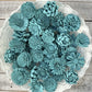 Sola Wood Flowers - Teal Dyed Flowers - Luv Sola Flowers
