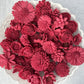Sola Wood Flowers - Deep Rose Dyed Flowers - Luv Sola Flowers