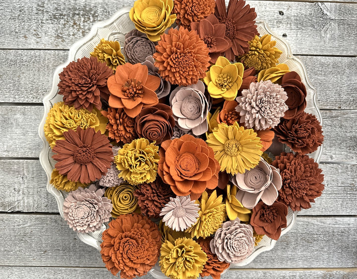 Sola Wood Flowers - Boho Assortment - Luv Sola Flowers