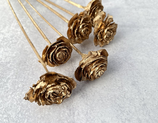 Cedar Rose Gold - Luv Sola Flowers - Dried Botanicals