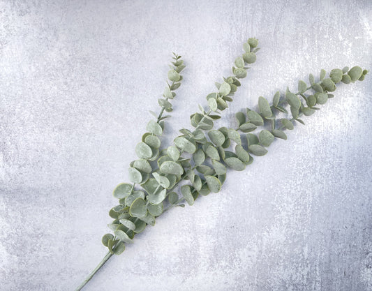 Faux Frosted Spiral Eucalyptus - Luv Sola Flowers - Faux Filler
