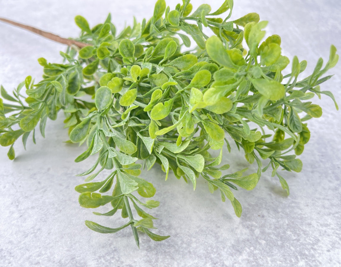 Veined Boxwood Bush Faux - Luv Sola Flowers - Faux Filler