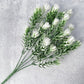 White Conebush Thistle - Luv Sola Flowers - Faux Filler