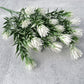 White Conebush Thistle - Luv Sola Flowers - Faux Filler