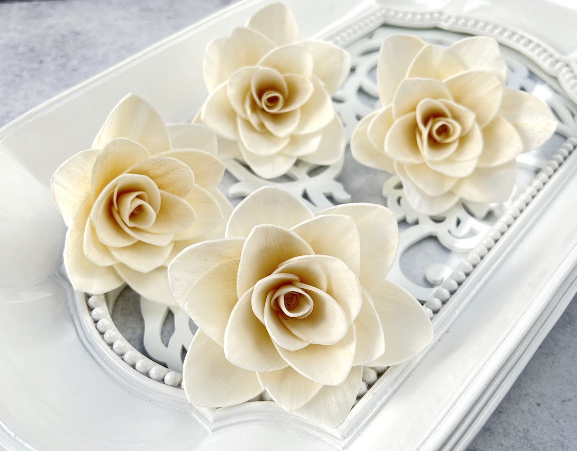 Sola Wood Flowers - Winter Rose - Luv Sola Flowers